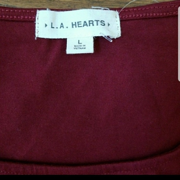 L.A. Hearts Large Bodysuit - Picture 4 of 5